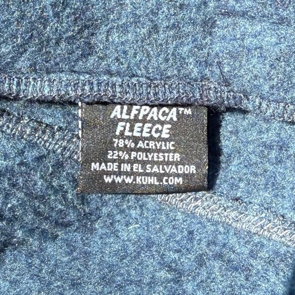 Kuhl Alfpaca Teal Fleece Jacket Women’s Sz L - Picture 6 of 6